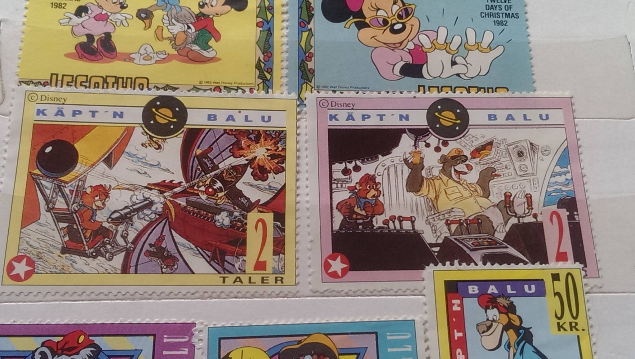 Poštovní známky s Disney seriály 3