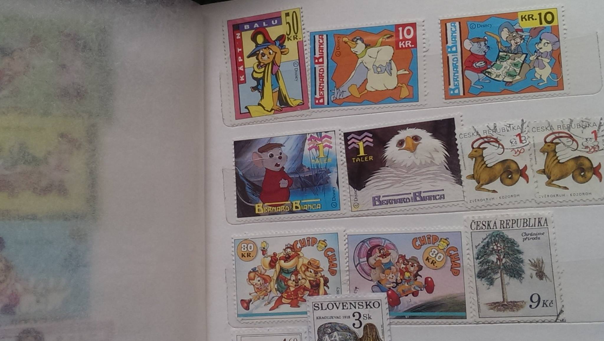 Poštovní známky s Disney seriály 4