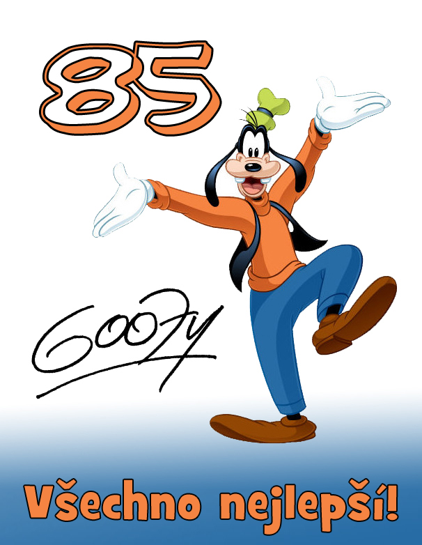 85. narozeniny Goofyho 2017