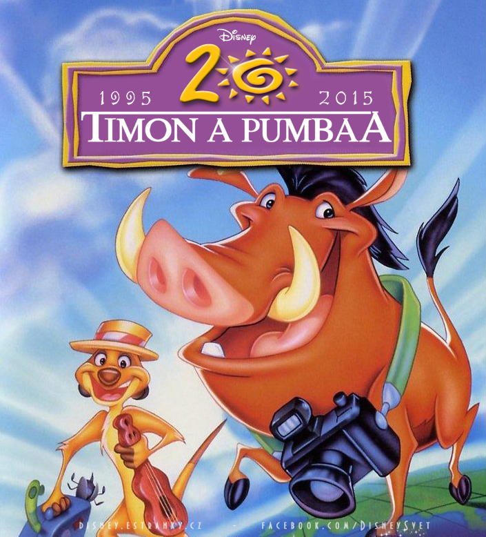 Timon a Pumba 20. výročí 2015 jpg