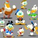 Rané návrhy hrdinů pro reboot DuckTales od Disney TVA umělce Ryana Coxe.